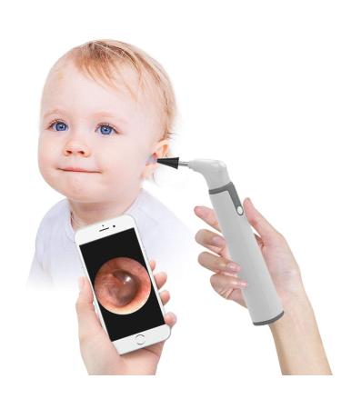 Wireless Otoscope 3.9mm Ultra-Thin WiFi Ear Scope Camera with Earwax Removal Tool and 6 LED Lights Ear Cleaner with Gyroscope Ear Endoscope Compatible with Android and iPhone