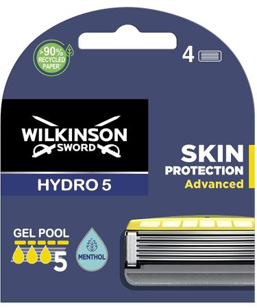 Wilkinson Hydro 5 Razor Blades - 5-Blade Pack with Shock Absorption Technology & Energizer Mint | International Shipping - Buy Online on SooperMarket.com
