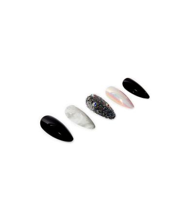 Ardell Nail Addict Premium Marble & Diamonds Artificial Nail Set - Buy Online on SooperMarket.com