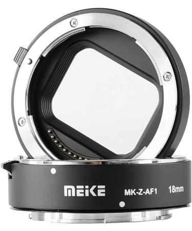 Meike Metal Auto Focus Macro Extension Tube Adapter Ring (11mm+18mm) for Nikon Z5 Z6 Z7 Z50 Z6II Z7II - Buy Online on SooperMarket.com
