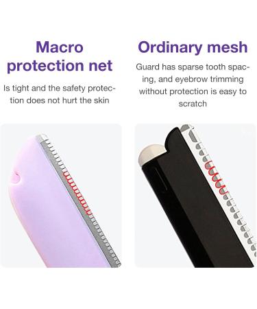 Buy Botiniv 2-Piece Eyebrow Razors for Women | Cute Rabbit-Eye Face Shaver & Dermaplaning Tool - Portable Hair Remover - Buy Online on SooperMarket.com