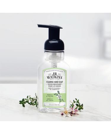 J R Watkins Foaming Hand Soap - Neroli & Thyme 9 fl oz | International Shipping Available - Buy Online on SooperMarket.com