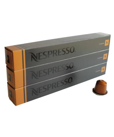 30 Nespresso Livanto Coffee Capsules