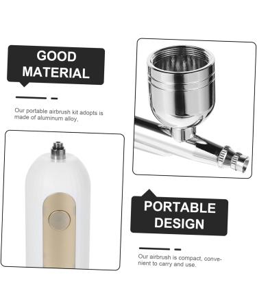 Beavorty 1 Set Spray Hydrating Apparatus Kit Squirt Air Brush for Nails Airbrush for Cakes Airbrush for Nails Airbrush for Cake Decorating Aluminum Alloy Paint White Moisturizing 19.00X15.50X4.50CM White - Buy Online on SooperMarket.com