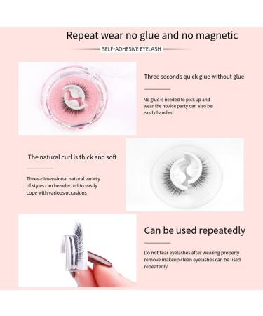 wisoolkic Cross Simulated Easily Occasions Eyelashes False Easily Removed Styles Available Adhesive Can Be Used Adhesive Three Pairs W08 - Buy Online on SooperMarket.com