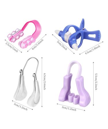 Nose Up Lifting Clips - Set of 4 Silicone Nose Bridge Slimming Tools for Women - Buy Online on SooperMarket.com