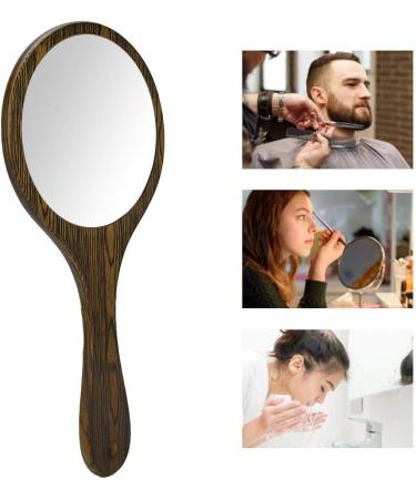 Green Hand Mirror for Barbers Salon - Decorative Makeup Mirror - Buy Online on SooperMarket.com