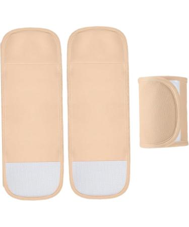 Buy Reusable Castor Oil Protection Belt - Adjustable Soft Cloth Compress for Foot (2 PCs) | Durable Castor Oil Packaging for Men & Women - Buy Online on SooperMarket.com
