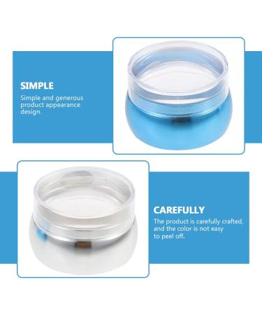 2 Sets Nail Stamp Manicure Kit - French Tip Silicone Stamper DIY Nail Beauty Accessories - Durable PVC Templates & Scraper - Buy Online on SooperMarket.com