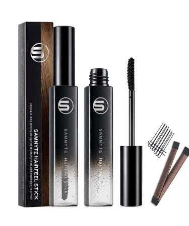 Samnyte Hairfeel Stick 2 PACKS 18ML Hairfeel Finishing Stick Flyaway Hair Feel Stick Magic Hair Finishing Stick Hair Mascara Small Broken Hair Finishing Cream and Not Greasy Hair Styling Wax Stick