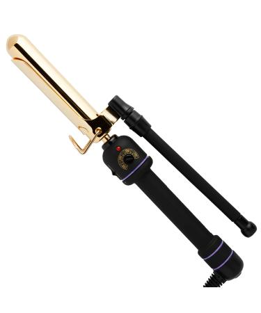 Hot Tools Pro Artist 24K Gold Marcel Iron | Long Lasting Curls, Waves (1 in) 1 Inch BARREL