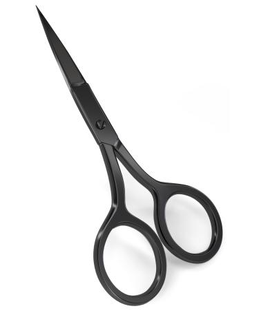 Utopia Care Facial Scissor for Men & Women Small Scissor for Beard Nose Mustache & Eyebrows Hair (1 Black) 1 Black