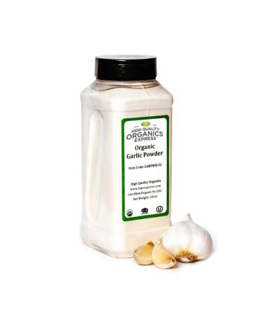 HQOExpress | Organic Garlic Powder | 18 oz. Chef Jar