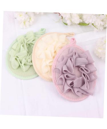NOLITOY 9 Pcs Back Loofah Shower Sponge Set | Exfoliating Bath Accessories & Soft Mesh Pouf Scrubber for Ultimate Clean & Relaxation - Buy Online on SooperMarket.com