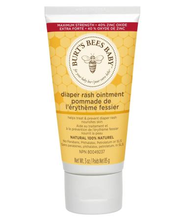 Burt's Bees Baby 100% Natural Diaper Rash Ointment - 3 Ounces Tube