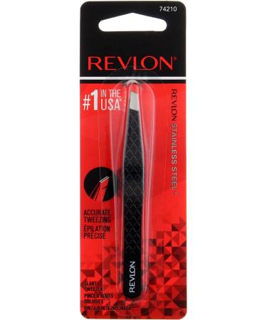 Revlon Expert Tweezer Slant Tip 5-Pack - Precision Slant Tweezers - Buy Online on SooperMarket.com
