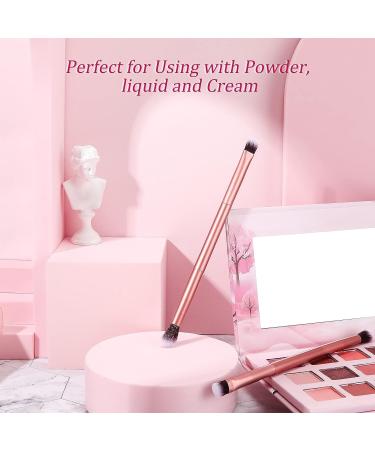 12 Pcs Eyeshadow Smudge Brush 2 in 1 Double Ended Concealer Makeup Applicator - Buy Online on SooperMarket.com