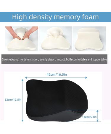 ZATOTOO Car Neck Support - Memory Foam Headrest for Car Seat with Breathable Washable Cover - Black - Buy Online on SooperMarket.com