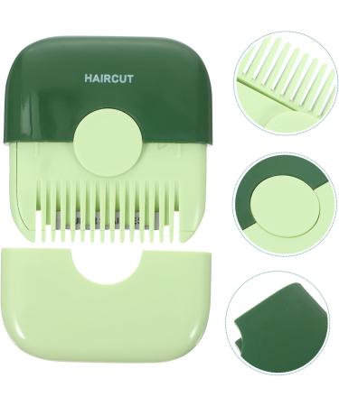 NOLITOY Mini Hair Comb & Bangs Trimmer Portable Hair Clipper for Women | Double Edge Comb for Perfect Bangs - Buy Online on SooperMarket.com