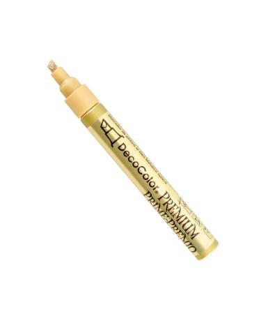 DecoColor Premium Chisel Paint Marker  Gold