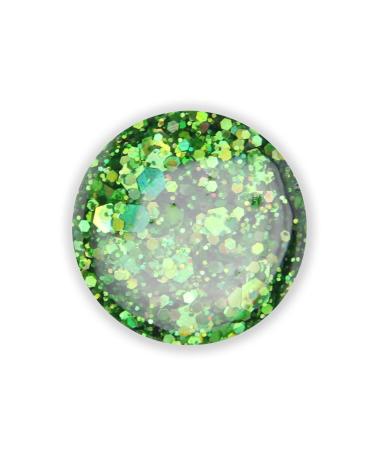 UV Gel Crystal Crush - green crystal crush 5ml