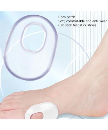 Transparent Foot Corn Remover Cushions - 6 Pairs for Toe Corn and Callus Removal - Buy Online on SooperMarket.com