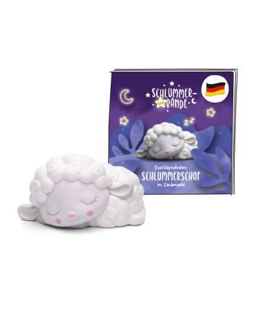 Tonies hearing figures for Toniebox slumber gang - sleep melodies - Schlummerschaf in the magic forest sail songs for children from 3 years playing time approx. 140 minutes single