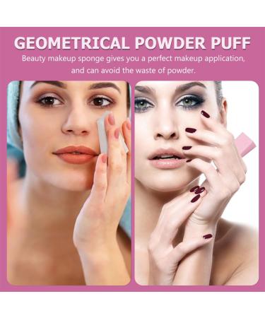 FRCOLOR 30pcs Mini Makeup Sponges - Triangular Powder Puff & Cosmetic Applicator - Small Makeup Wedges for Flawless Application - Buy Online on SooperMarket.com