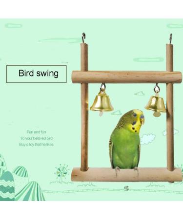 CAMITER 8 Packs Bird Toys Parrots Cage Toys Natural Wood Hanging Swing Shredding Chewing Perches Parrot Toy Parrot Bite Toy for Budgie Parakeet Cockatiel Macaw - Buy Online on SooperMarket.com