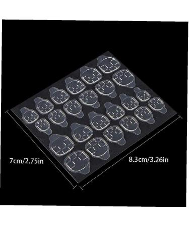 Double-Side Nail Adhesive Tabs Nail Jelly Double-Sided Adhesive Nail Glue Stickers 10 Sheets (240PCS) Durable - Buy Online on SooperMarket.com