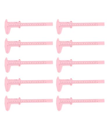 Eyebrow Shaping Stencil Ruler Clear Scale Multipurpose Precise Positioning Brow Mapping Ruler for Beauty Salon for Beginner ()
