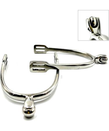 High-Quality Stainless Steel Riding Spores | Sun Wheel Spherical Swan Neck Hammer Button & Riffles Spore Collection for Women 20 - Buy Online on SooperMarket.com