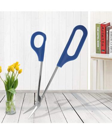 Long Handle Toenail Scissors for Thick Toe Nails - Ergonomic Stainless Steel Cuticle Scissor | Easy Reach Handle & Unique Design - Buy Online on SooperMarket.com