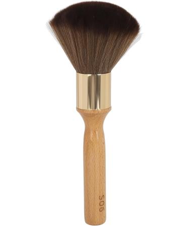 Neck Duster Brush Beech Wood Ergonomic Handle Portable Broken Hair Brush for Barber Large - Buy Online on SooperMarket.com