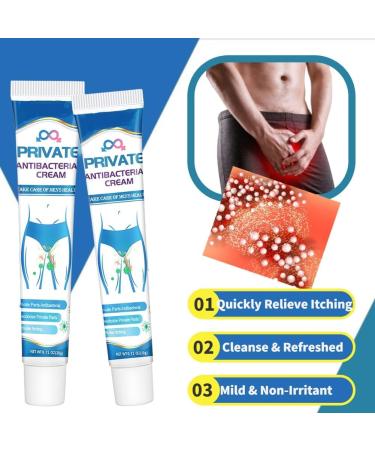 Private Areas Antibacterial Jock Itch Cream for Men 20g - Fast Relief from Itching, Burning, and Smell - External Use Antifungal Cream (Pack of 1) - Buy Online on SooperMarket.com