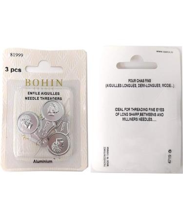 Bohin Tapestry Needles Bundle with Threaders - Sizes 24, 26, 28 | Includes 'Needleworker' Magnet - Buy Online on SooperMarket.com