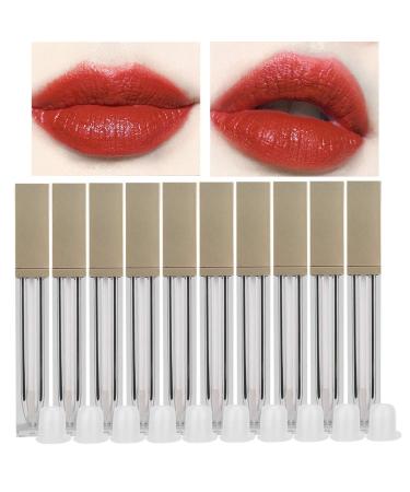 10pcs 6ml Empty Lip Gloss Bottle - DIY Plastic Lip Gloss Tubes for DIY Cosmetics | Lip Oil & Lipstick Container - Buy Online on SooperMarket.com