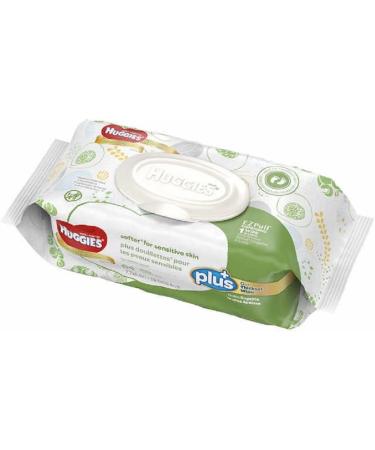 Huggies Natural Care Plus Baby Wipes 1 152 ct - Hypoallergenic with Aloe & Vitamin E - Fragrance-Free & Alcohol-Free - Buy Online on SooperMarket.com