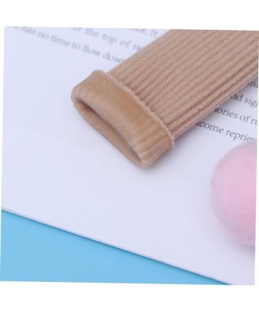 HAPINARY Gel Bunion Toe Spreader - Fabric Gel Lined Sleeve for Bunion Correction & Toe Separation - Toe Cushion Tube for Pain Relief & Moisturizing - Buy Online on SooperMarket.com
