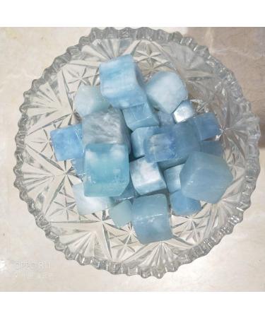 100g 10-15pcs Large Particles Natural Aquamarine Quartz Crystal Specimen Lucky Crystal Love Natural s and Minerals ZFUGEDRLI - Buy Online on SooperMarket.com