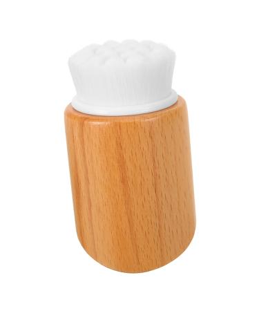Gogogmee face scrubber exfoliator exfoliate for face scrubber makeup remover brush manual exfoliating brush bath brush fiber Beech facial cleansing brush face scrubber