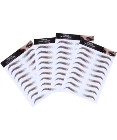 Beavorty 12 Pcs Eyebrow Stickers Tool Waterproof Makeup Imitation Eyebrow Make up Makeup Tools 4d - Buy Online on SooperMarket.com