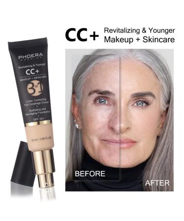 KIMIEYE Matte CC Cream SPF 25 Tinted Moisturizer & Color Correcting Foundation - 1.08 oz (120 Nude) - Buy Online on SooperMarket.com