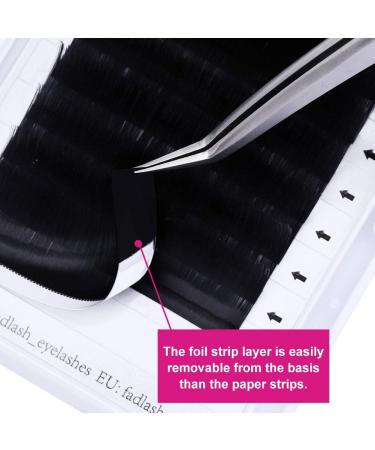 Fadlash Easy Fan Lashes DD Curl 0.07 13-16mm - Natural Look Russian Eyelashes Extensions - Buy Online on SooperMarket.com