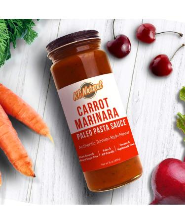KC Natural Carrot Marinara Sauce Paleo & AIP Friendly 16 oz (Pack of 1) - Buy Online on SooperMarket.com