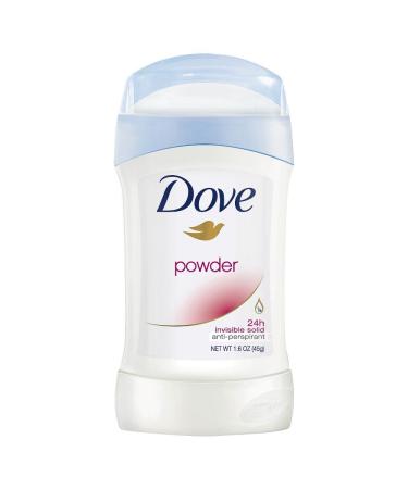 Dove Anti-Perspirant Deodorant Invisible Solid Powder 1.60 oz (Pack of 8)