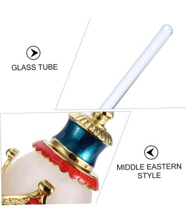 HAPINARY Perfume Bottle Essence Bottle Arabian Perfume Travel Decor Refillable Essential Oil Bottle Mermaid Party Decorations Spray Mist Bottle Vintage Victoria Miss Glass Bottle Filling 25 ml Blue - Buy Online on SooperMarket.com
