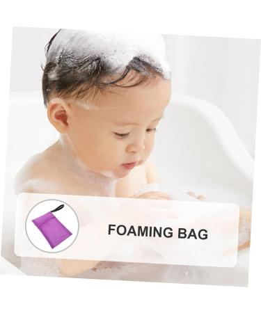 minkissy Bath Bag Shampoo Soap Cleansing Nylon Purple Gloves - Buy Online on SooperMarket.com