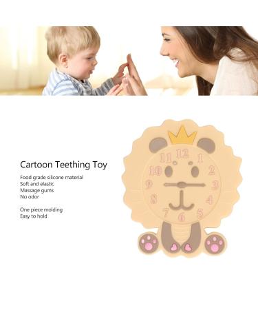 Sensory Teether Toy - Cute & Reusable Teething Alarm Clock for Travel (Type 3) - Buy Online on SooperMarket.com