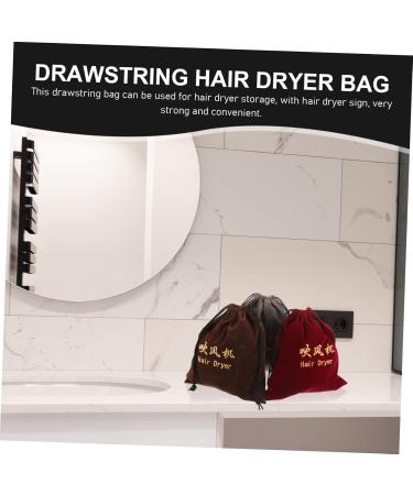 Gogogmee 3 Pcs Hair Dryer Storage Bag Drawstring Storage Bag Portable Hair Dryer Bag Blow Dryer Bag Fabric - Buy Online on SooperMarket.com